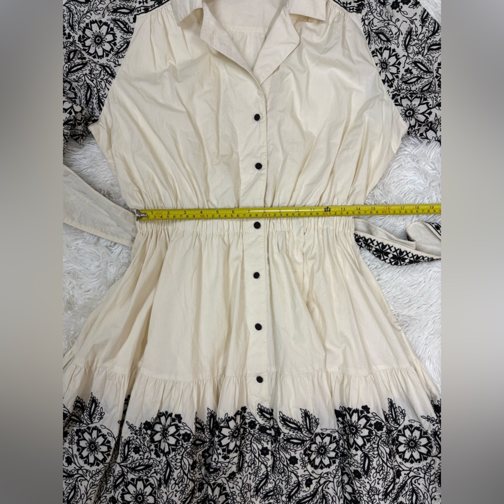 Roller Rabbit Black and White Long Sleeve Dress - Picture 8 of 13
